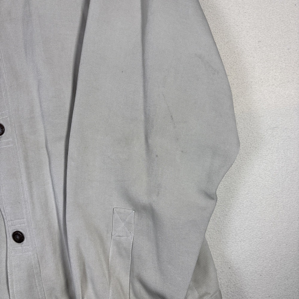 Tommy Bahama Men XLarge Beige‎ Silk Jacket Cozy Butter Quiet Luxury 80s - Picture 5 of 11